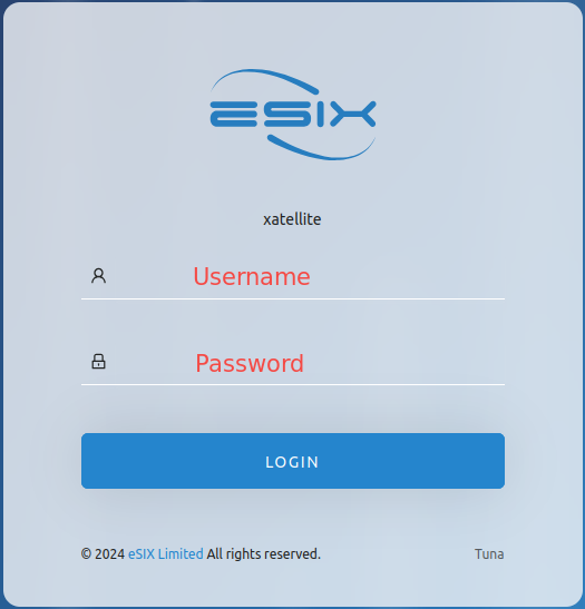 Login Page