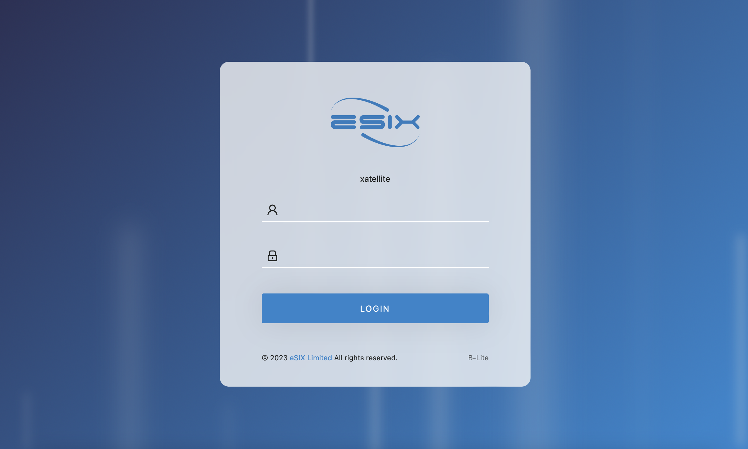 Web Login Page