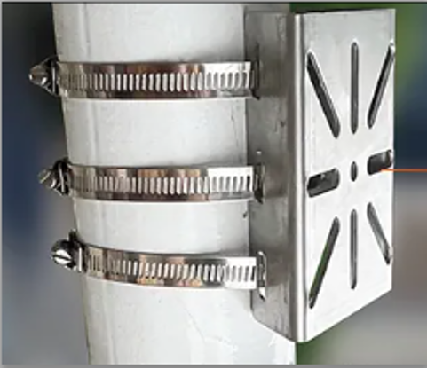 VESA bracket install diagram