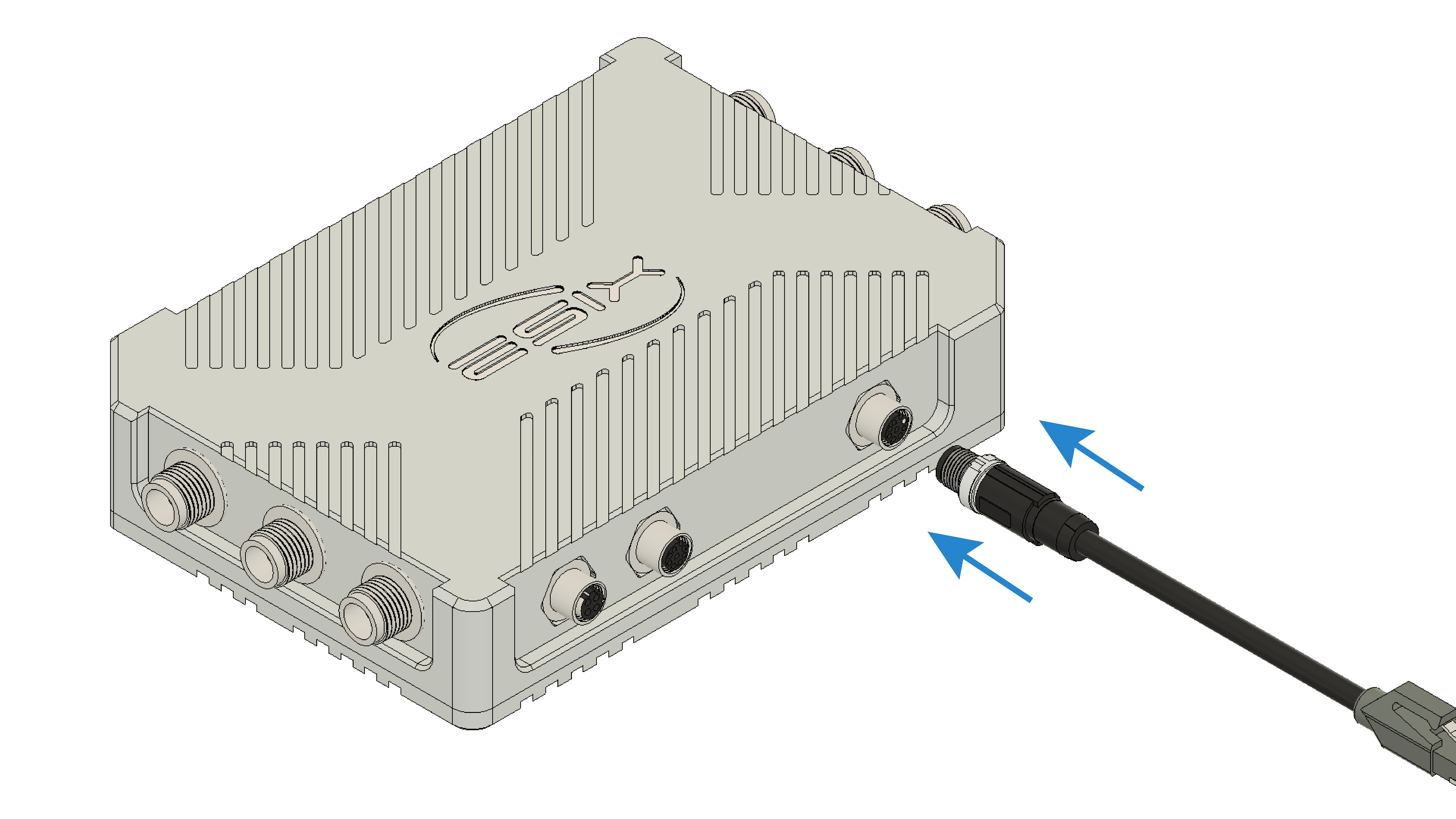 M12 to RJ45 电缆